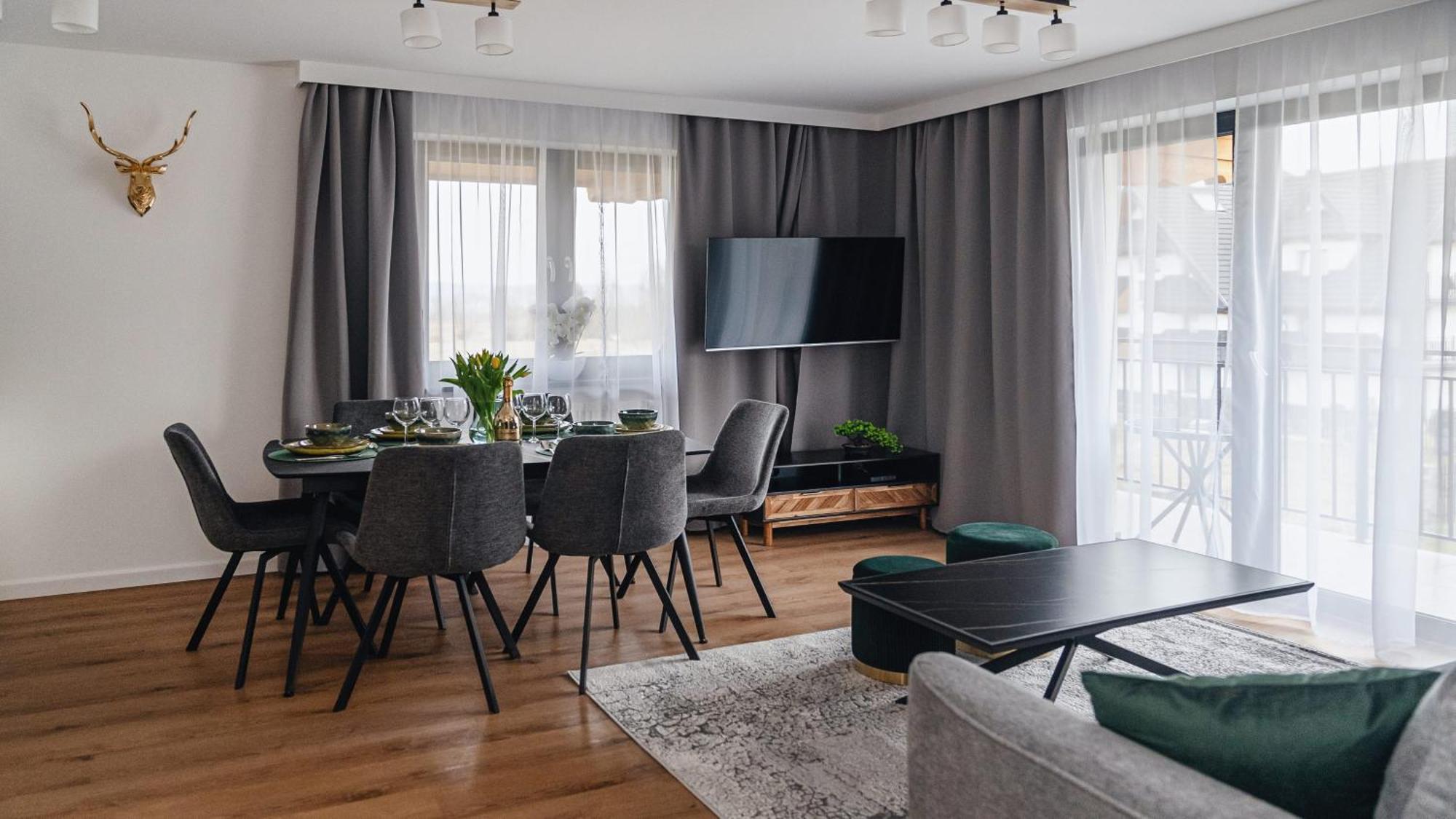 Apartamenty Sun & Snow Resorts H Bialka Tatrzanska Z Sauna المظهر الخارجي الصورة