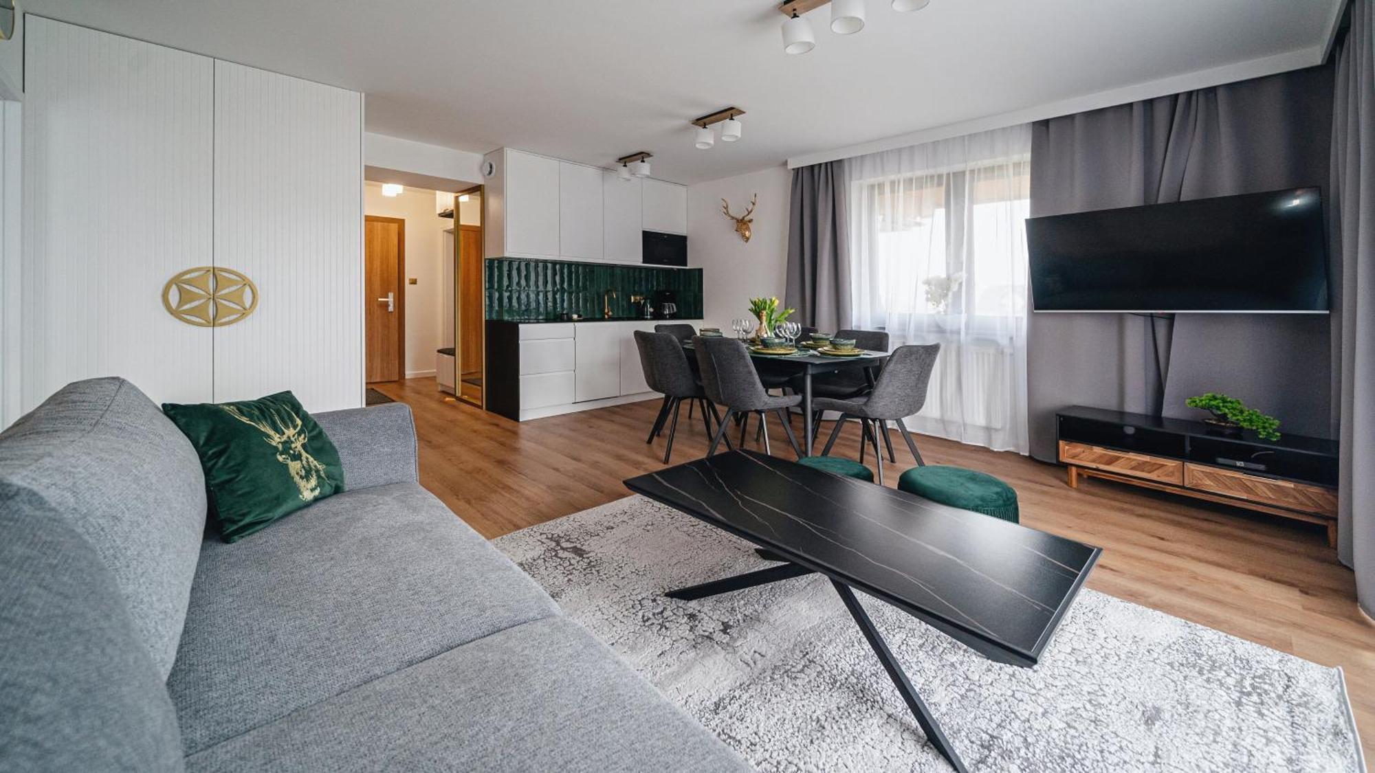 Apartamenty Sun & Snow Resorts H Bialka Tatrzanska Z Sauna المظهر الخارجي الصورة